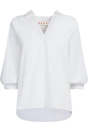 Marni Blusa con cuello en V