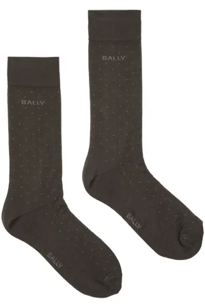 Bally Calcetines con lunares en intarsia