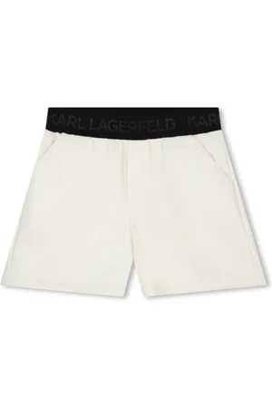Karl Lagerfeld Bermudas con logo en la cinturilla