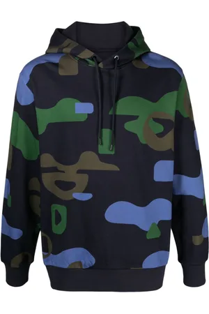 HUGO BOSS Sudadera con capucha y estampado gráfico