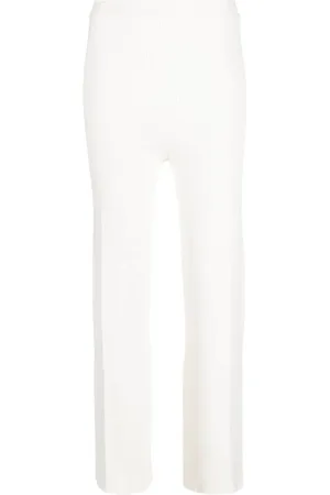 AERON Pantalones de canalé rectos