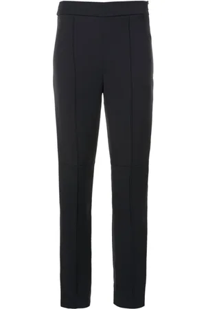 Gloria Coelho Pantalones rectos de talle alto