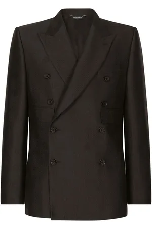 Dolce & Gabbana Blazer con monograma en jacquard