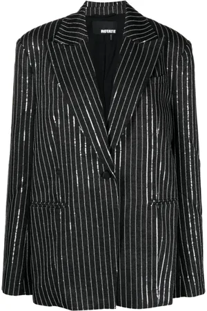ROTATE Blazer con botones y lentejuelas