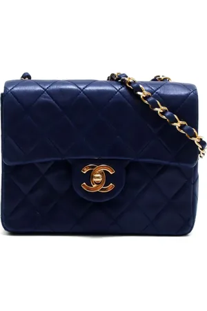 CHANEL Bolso de hombro mini acolchado 1990