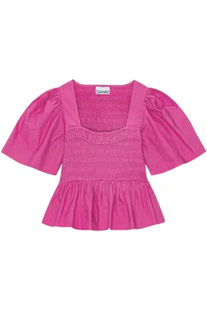 Ganni Camiseta con logo