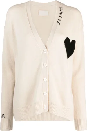 Zadig & Voltaire Cárdigan Mirka con corazón bordado