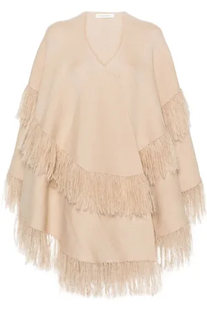 By Malene Birger Capa con flecos
