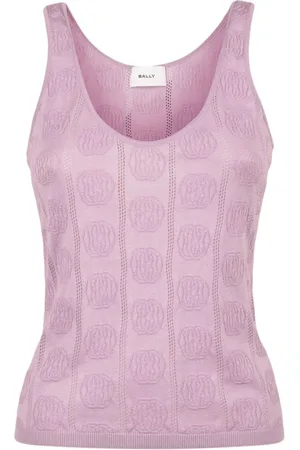 Bally Top con emblema en jacquard