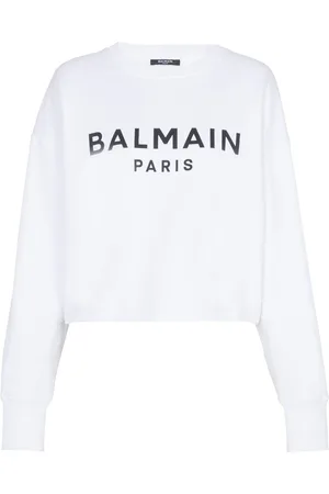 Balmain Sudadera con logo estampado