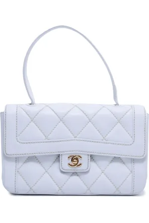CHANEL Bolso shopper con acolchado a rombos 2004
