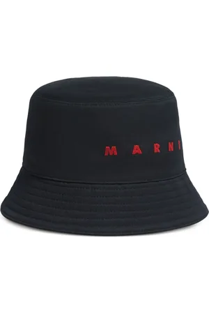 Marni Sombrero de pescador con logo bordado
