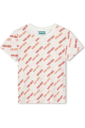 Kenzo Camiseta con logo estampado