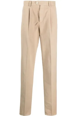 Brunello Cucinelli Pantalones chinos de talle medio