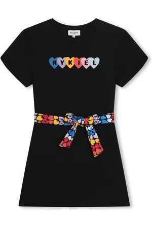 Sonia Rykiel Enfant Vestido con motivo de corazón