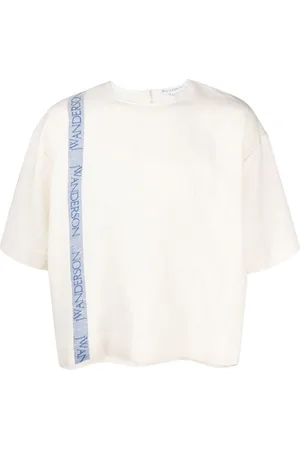 J.W.Anderson Camiseta con franjas del logo