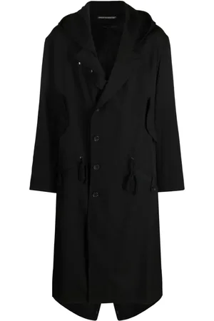 YOHJI YAMAMOTO Gabardina con solapas de muesca