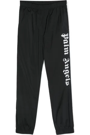 Palm Angels Pantalones de chándal con logo estampado