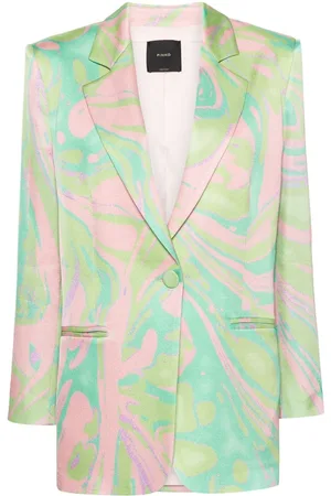 Pinko Blazer con estampado abstracto