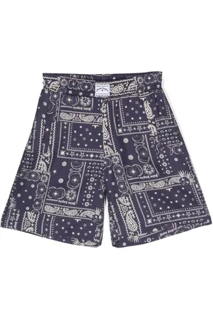 Palm Angels Bermudas con parche del logo