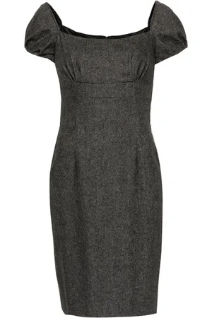 Dior Vestido de cachemira con manga corta 2010 pre-owned
