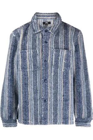 STUSSY Sobrecamisa con cierre oculto