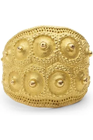 Orit Elhanati 18kt yellow gold Drawn cocktail ring