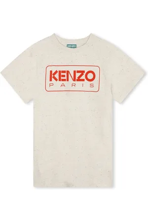 Kenzo Vestido con capucha y logo