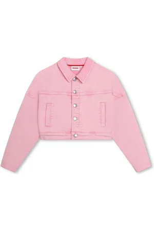 HUGO BOSS Chaqueta vaquera con aplique del logo