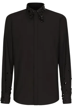 Dolce & Gabbana Camisa con apliques de strass