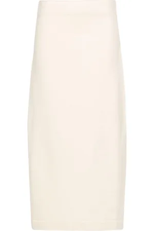 Jil Sander Falda con dobladillo