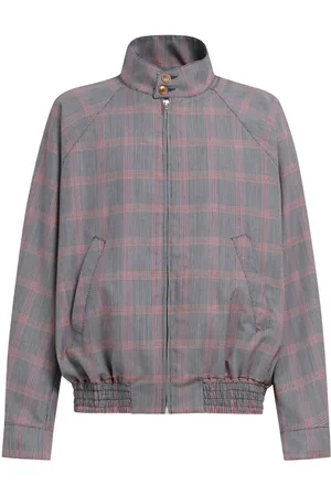 Marni Chaqueta bomber a cuadros