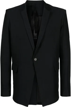 11 BY BORIS BIDJAN SABERI Blazer con cuello esmoquin