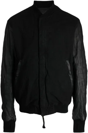 11 BY BORIS BIDJAN SABERI Chaqueta con cremallera sin cuello