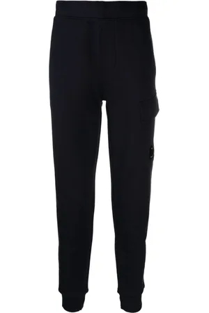 C.P. Company Pantalones de chándal con detalle Lens