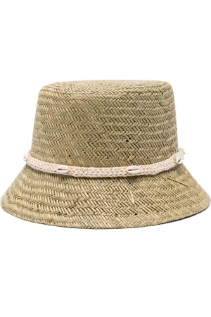 Alanui Sombrero de pescador con aplique de concha