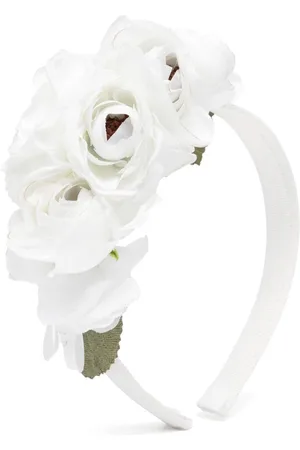 MONNALISA Diadema con apliques florales