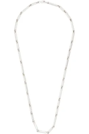 MAOR Collar Cuadrangular en plata