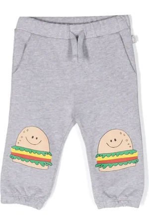 Stella McCartney Pantalones de chándal con ilustración
