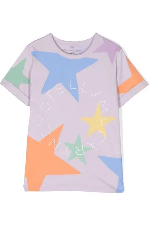 Stella McCartney Camiseta con logo estampado