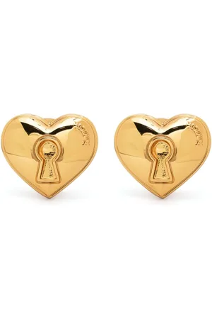 Moschino Pendiente con logo en relieve