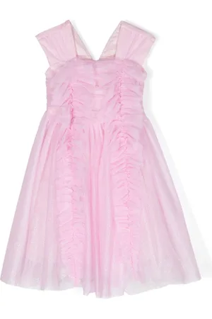 MONNALISA Vestido con detalle de purpurina