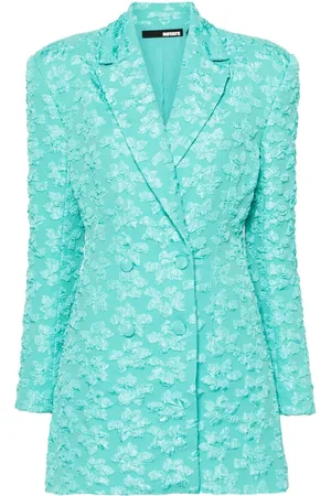 ROTATE Blazer texturizado con doble botonadura