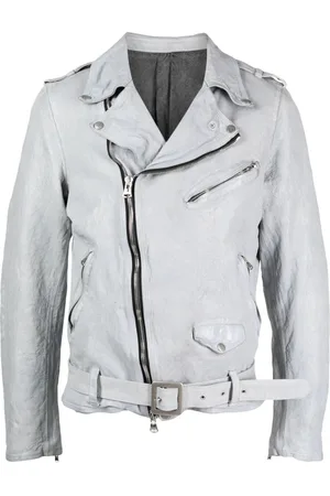 YOHJI YAMAMOTO Chaqueta biker con cinturón