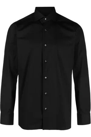 BARBA Camisa con cuello italiano