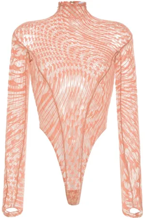 MUGLER Body con estrella estampada