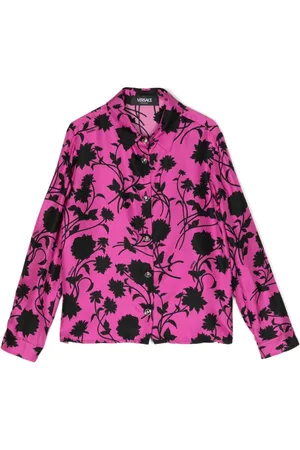 VERSACE Camisa con estampado floral