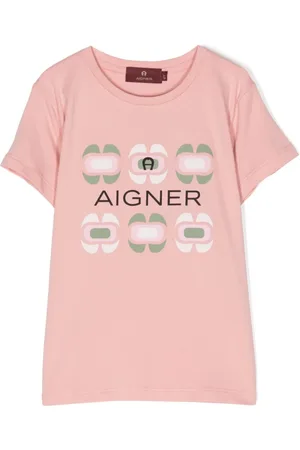 Aigner Camiseta con logo estampado