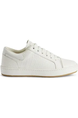 Giuseppe Zanotti Zapatillas GZ City con efecto de piel de cocodrilo