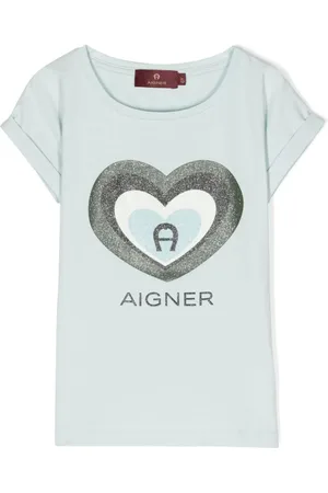 Aigner Camiseta con logo estampado